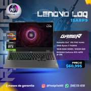 Lenovo LOQ 15ARP9 Rtx 4070