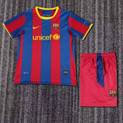 Conjunto Barcelona Messi Retro 2009
