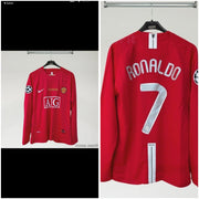 Manchester United Retro Ronaldo 2008 Long Slevee
