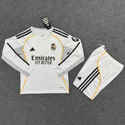 Conjunto Real Madrid Home Mbappe  2025 Long Slevee