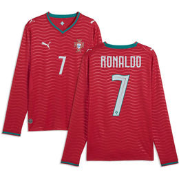 Portugal Home Ronaldo 2027 Long Sleeve