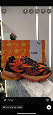 Puma Velophasis Red Pleasured