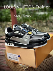 Louis Vuitton Trainer Negro/Gris
